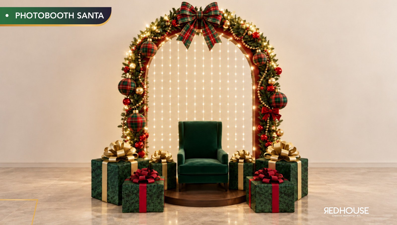 Photobooth navideño de Santa